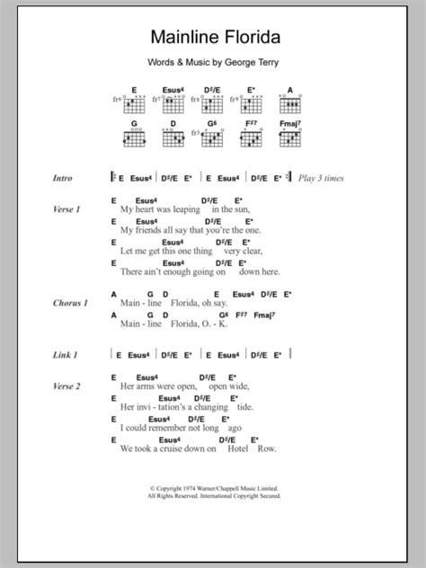 florida chords